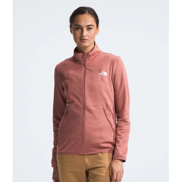 The North Face Canyonlands Full Zip Light Mahogany Heather