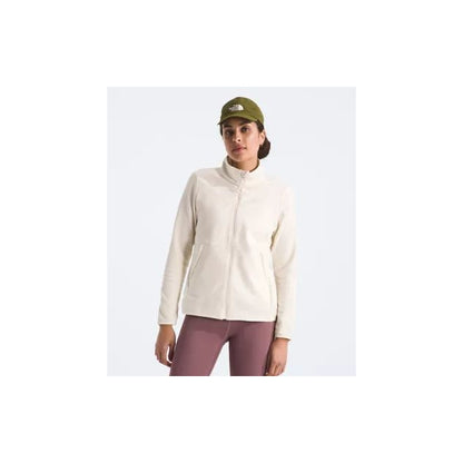 The North Face Womens Canyonlands Full Zip White Dune Heather