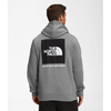 TNF Medium Grey Heather/Crimson Orange / L