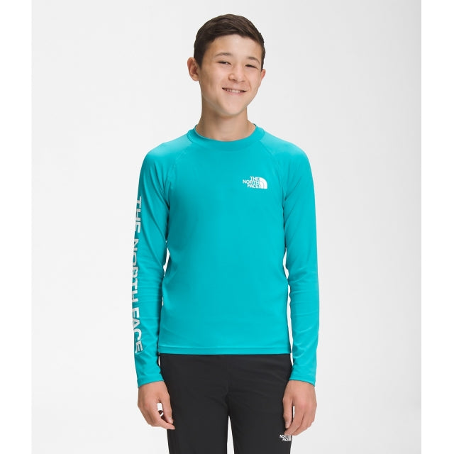 The North Face Amphibious L/s Sun Tee Scuba Blue