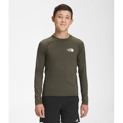 The North Face Amphibious L/s Sun Tee New Taupe Green