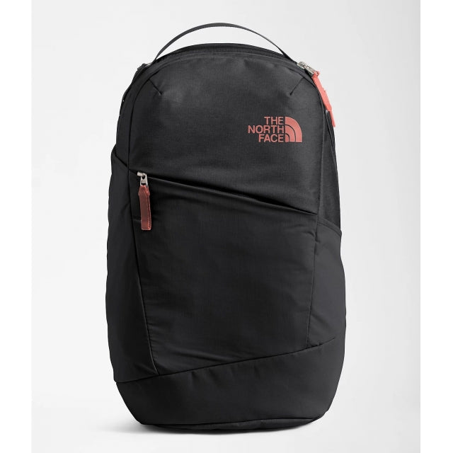 buy north face isabella backpack The Women's 3.0 | Everyday Travel Bag with 16" Laptop Sleeve, Water-Repellent Finish, Women-Specific Fit, TNF Black Light Heather/Burnt Coral Metallic-NPF, One Size The reflective Laptop Backpack Isabella Backpack Buy