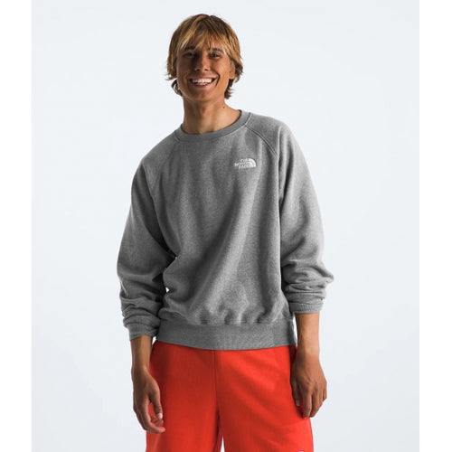 TNF Medium Grey Heather/TNF White / L