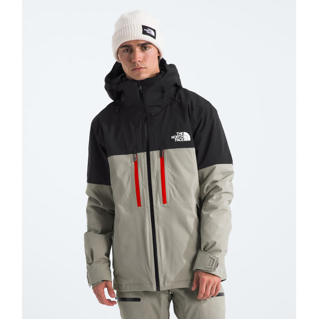 THE NORTH FACE Men's Chakal Jacket Clay Grey/TNF Black