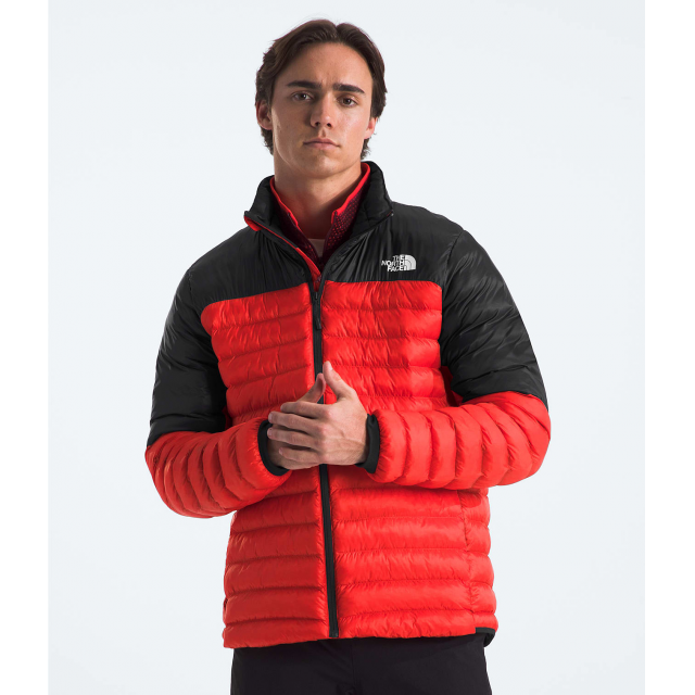 The North Face Mens Terra Peak Jacket Fiery Red/TNF Black