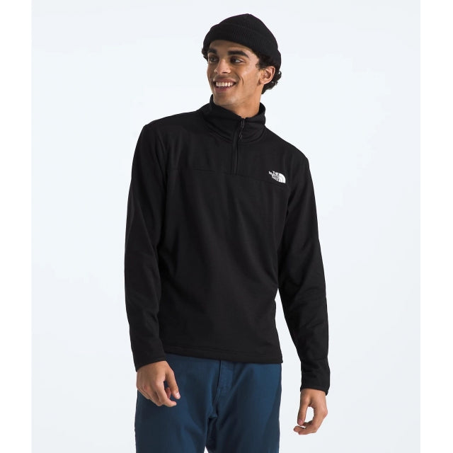 The North Face Cedar Trail Grid Fleece 1/4 Zip TNF Black