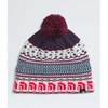 White Dune Jacquard/Pom