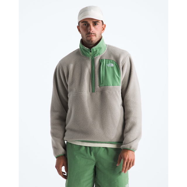 The North Face Yumiori Off Peak ½ Zip Jacket Stone Slab/Dimmed Algae