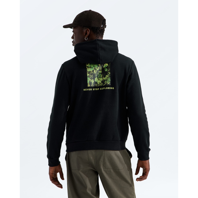 Mens Evolution Yosemite Oak Print Regular Hoodie The North Face