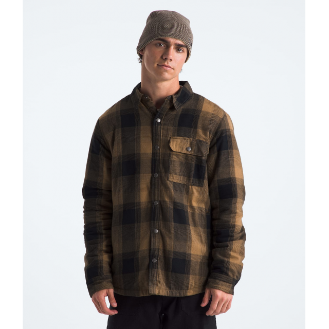 The North Face Campshire Shirt Utility Brown TNF Shadow Plaid