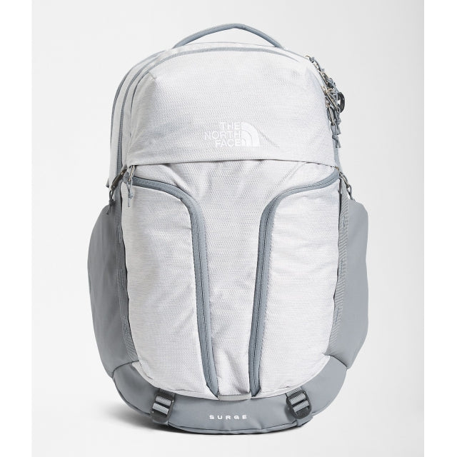 The North Face Surge TNF White Metallic Mélange/Mid Grey-NPF