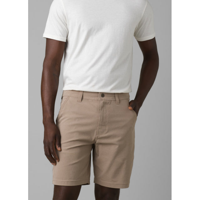 Prana M Hybridizer Short 10" Ins DARK KHAKI