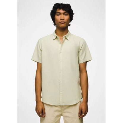 Prana M Lindores Shirt PALE ALOE