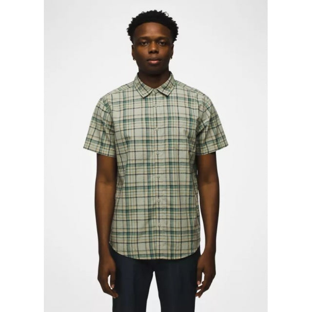 Prana M Groveland Shirt JUNIPER GREEN