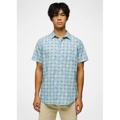 Prana M Stimmersee Shirt OCHRE STAR FLORAL