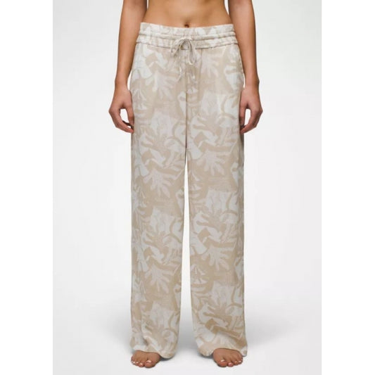 Prana W Fernie Beach Pant SOFT WHITE SEASIDE