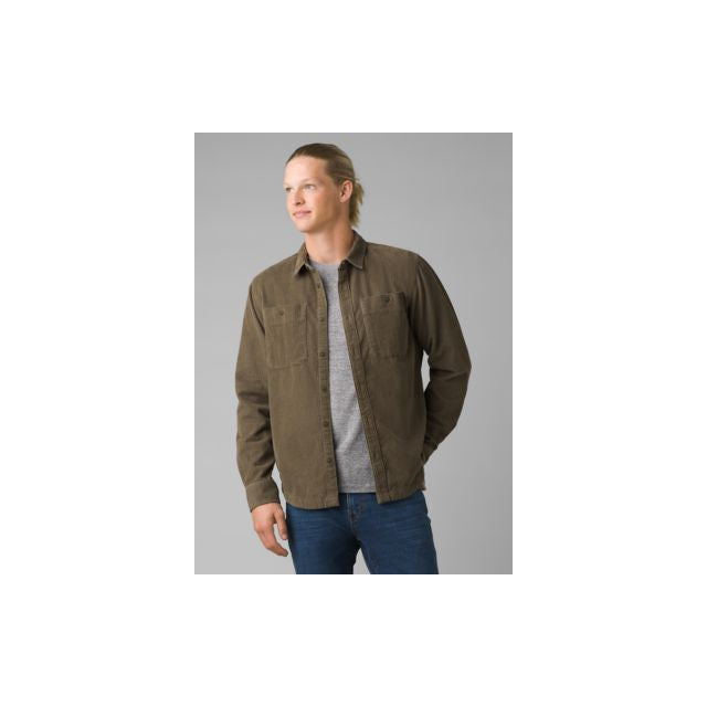 Prana M Ridgecrest Long Sleeve SLATE GREEN