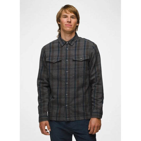 Prana M Copper Skies Lined Flannel FLINT