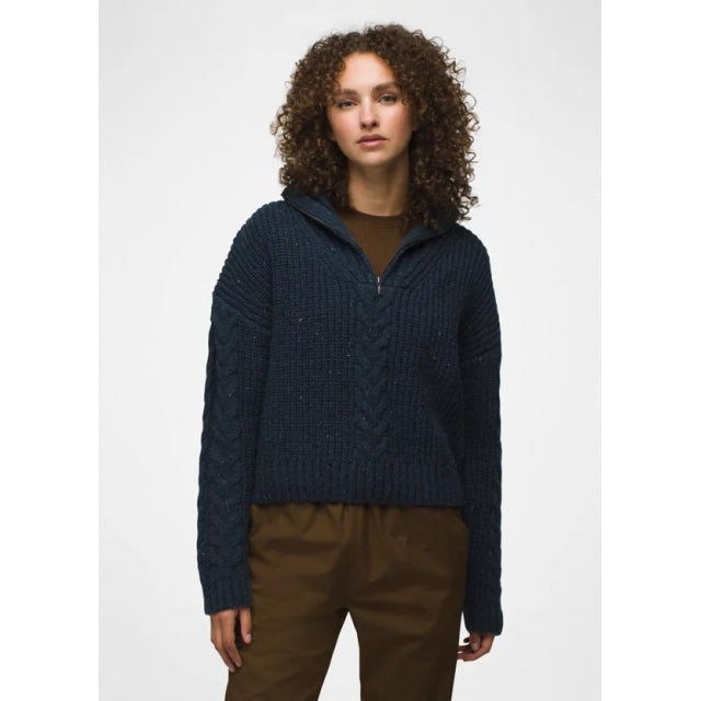 Prana W Laurel Creek Sweater STORMY NIGHT