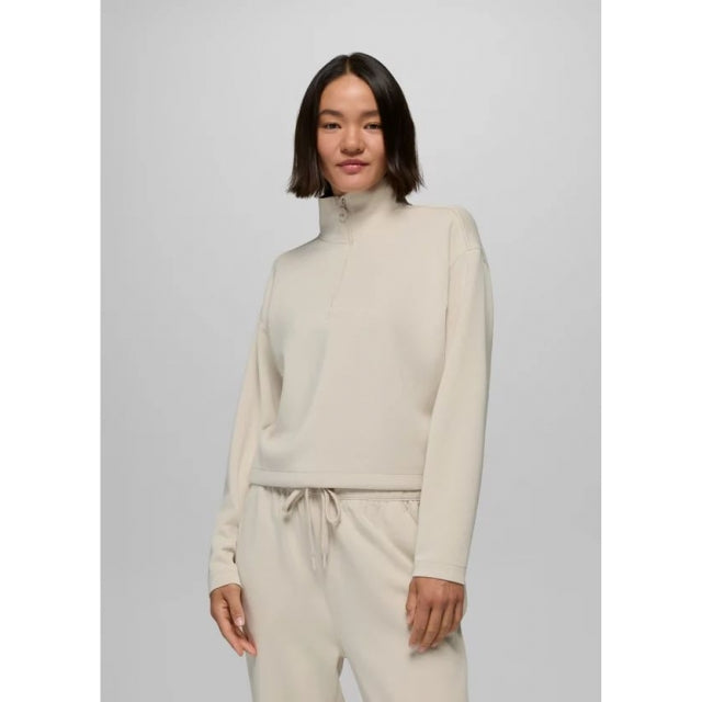 Prana Shea Half Zip Almond II