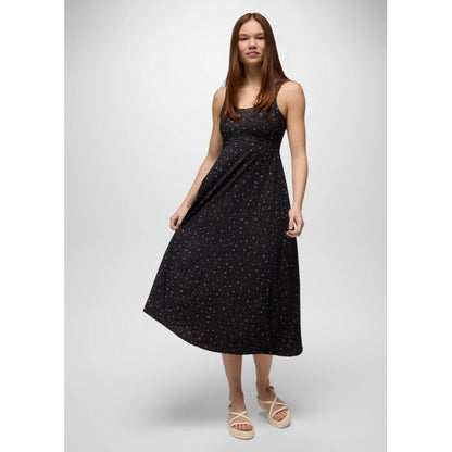 Prana Lata Beach Dress Black Springtime