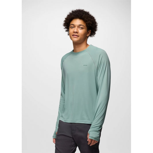 Prana Sol Shade Ls Crew Saltwater