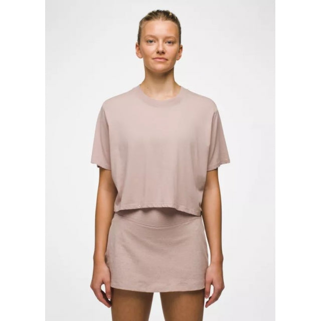Prana W Everyday Crop Tee WILLOW