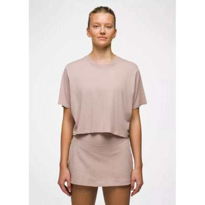Prana W Everyday Crop Tee WILLOW