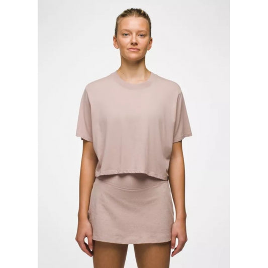 Prana W Everyday Crop Tee WILLOW