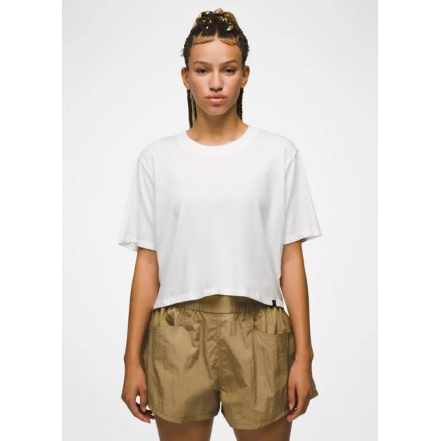 Womens Everyday Crop Tee Prana