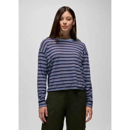 Womens Cozy Up Ls Crew Prana
