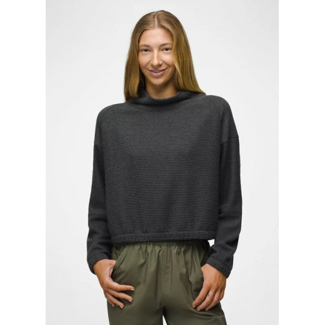 Prana W Olivia Ls CHARCOAL