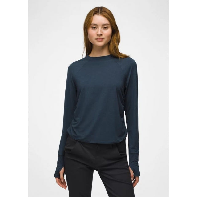 Prana W Sol Searcher Ls Crew STORMY NIGHT