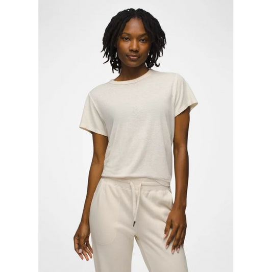 Prana Cozy Up Ss Crew Canvas