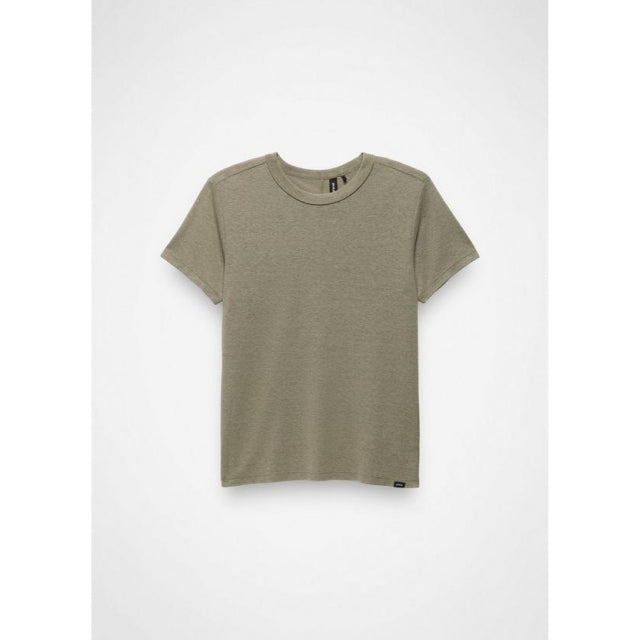 Womens Cozy Up Ss Crew Prana