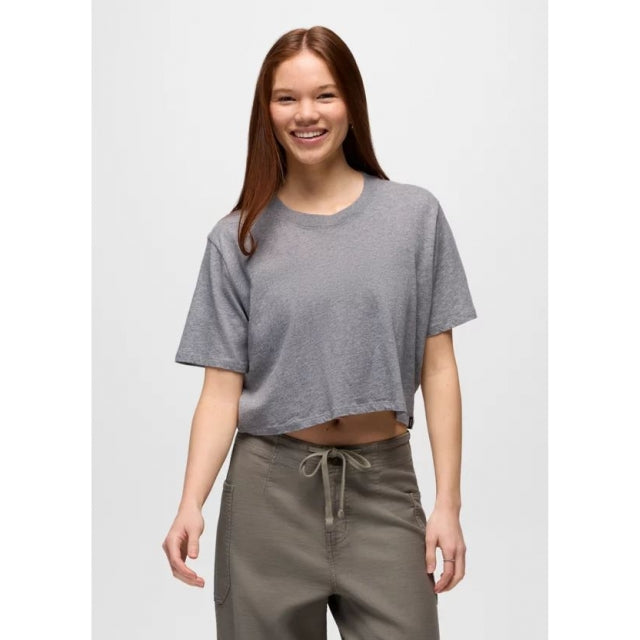 Womens Everyday Crop Tee Prana