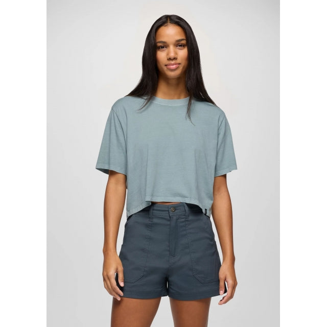 Prana Everyday Crop Tee Saltwater