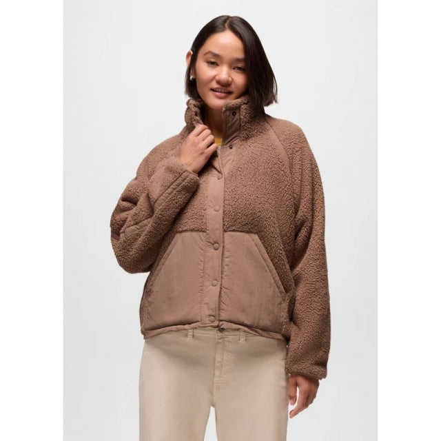 Prana Encinitas Fleece Jacket Shroom