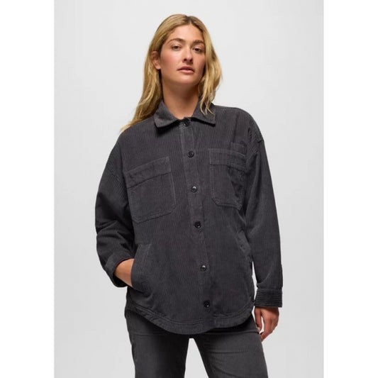 Prana Annie's Canyon Cord Shacket Shadow