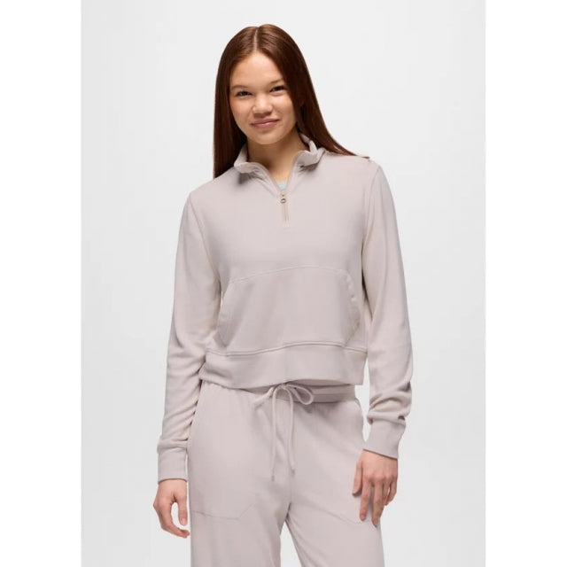 Prana Willow West Half Zip Almond