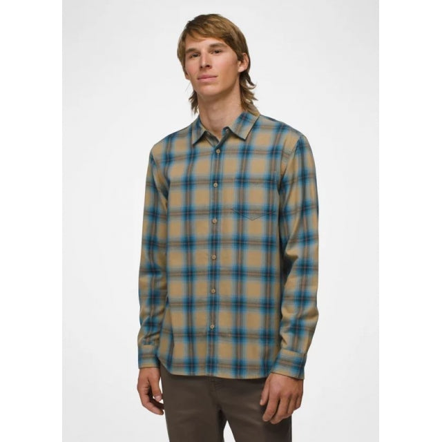 Prana M Los Feliz Flannel Shirt NOMAD