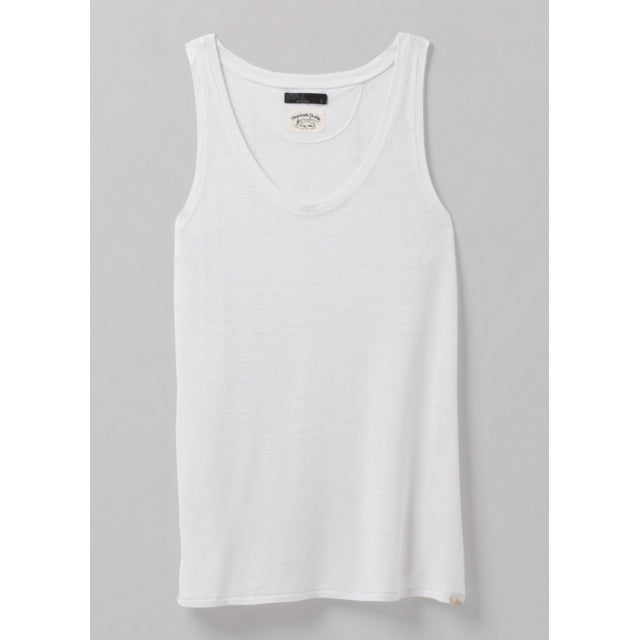 Prana W Cozy Up Tank WHITE