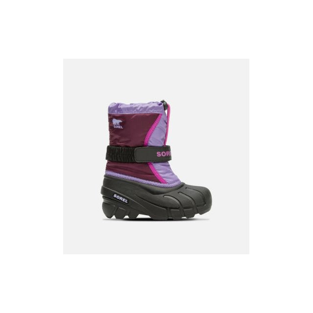 Sorel Childrens Flurry Purple Dahlia