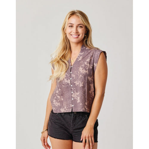 Dark Fawn Floral / XS