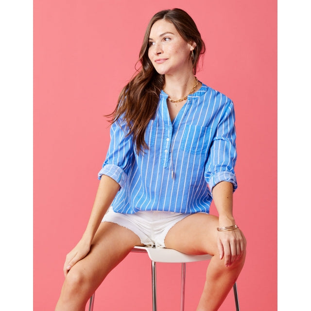 Womens Dylan Gauze Shirt Carve Designs