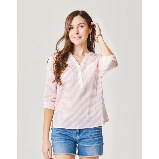 Womens Dylan Gauze Shirt Carve Designs