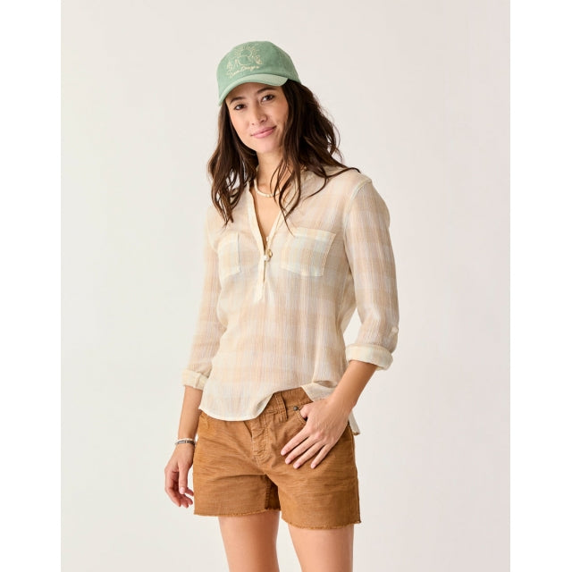 Womens Dylan Gauze Shirt Carve Designs