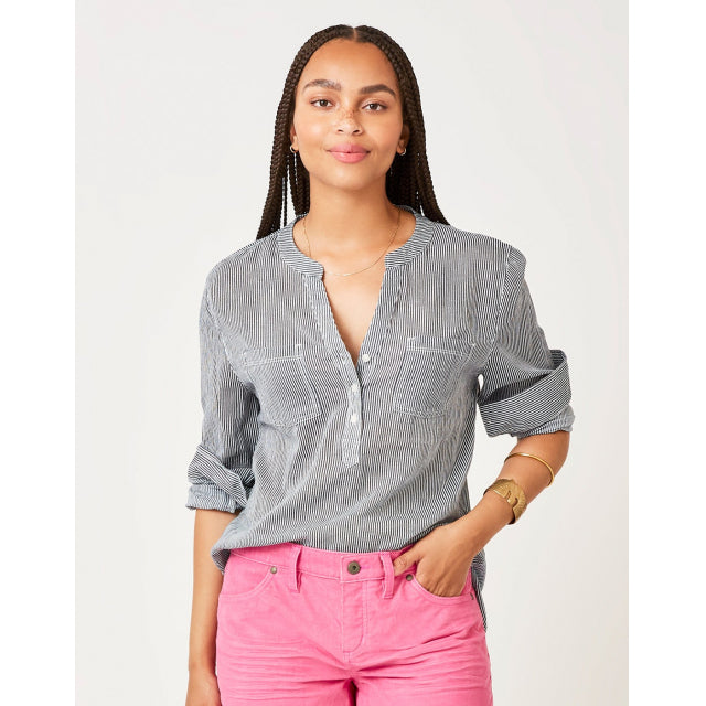 Womens Dylan Gauze Shirt Carve Designs