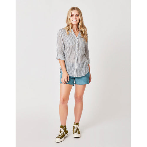 Navy Milos Stripe / MD