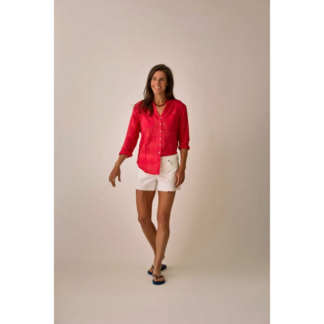 Womens Dylan Textured Tunic Carve Designs
